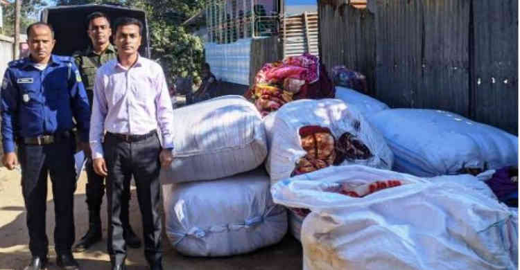 নেত্রকোনায় পৃথক অভিযানে ভারতীয় কম্বল ও চিনি জব্দ