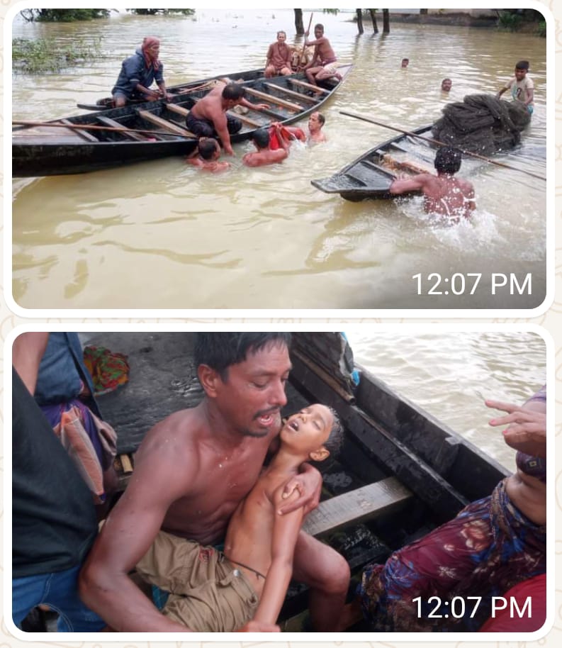 নেত্রকোণার কলমাকান্দায় পূজার অঞ্জলি দিতে গিয়ে নৌকা ডুবে ২ শিক্ষার্থীর মৃত্যু 